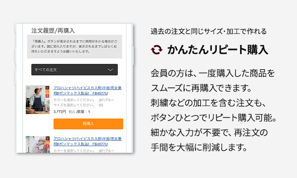 リピート注文